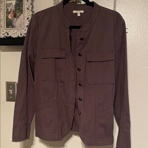 Maurices Deep Purple Utility Jacket